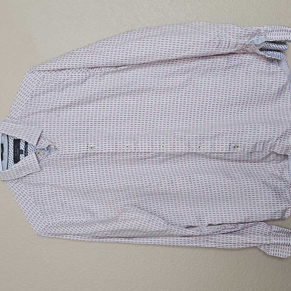 Ted Baker Geometric Button Up